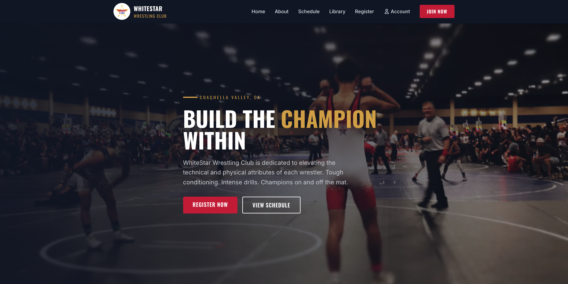 WhiteStar Wrestling Club website